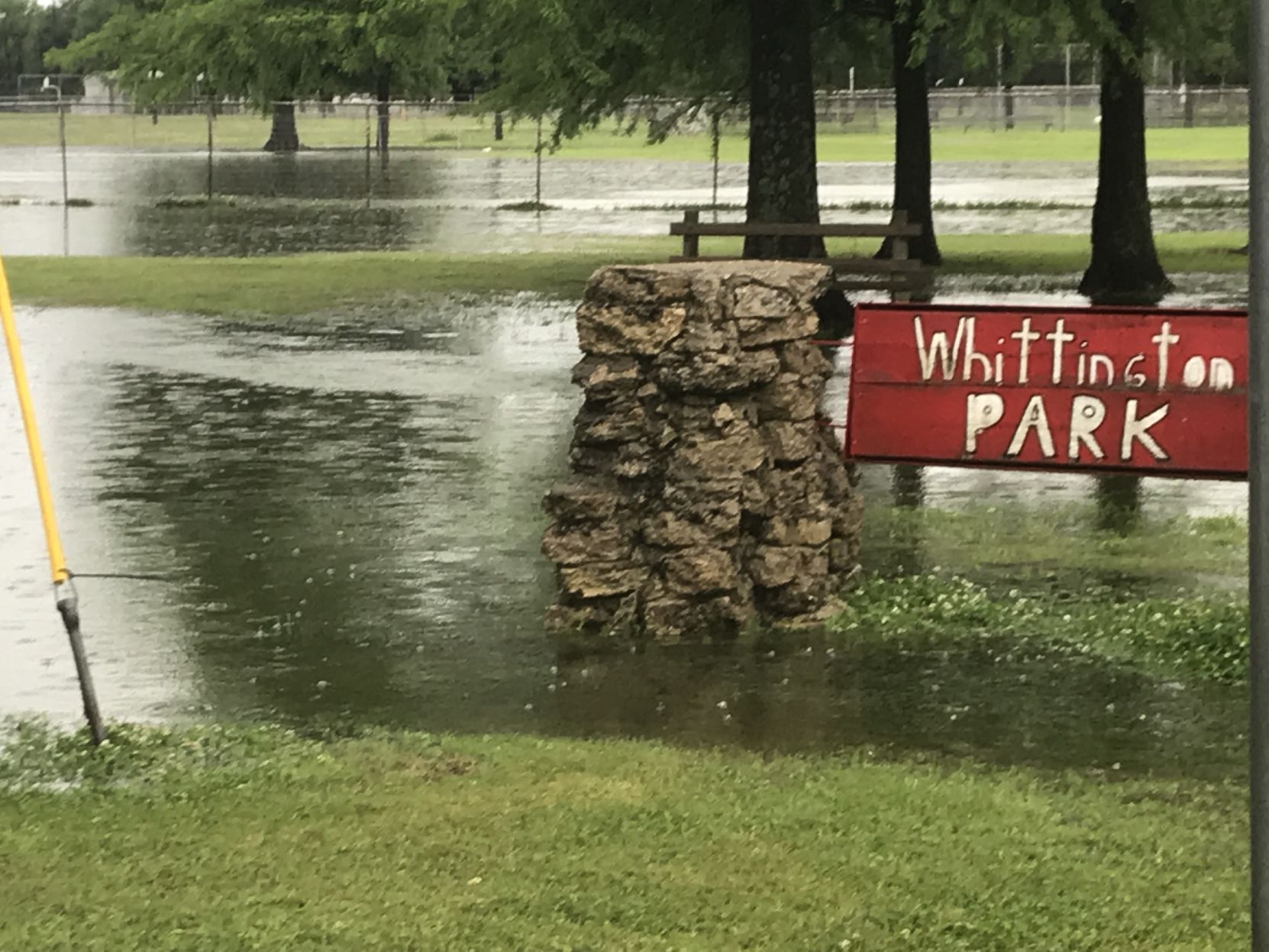 Greenwood Receives Minor Street Flooding